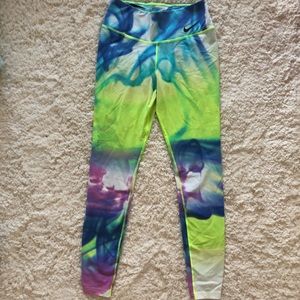 NIKE DRI-FIT tye-dye leggings